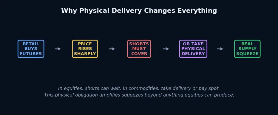 Why Physical Delivery Changes Everything